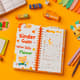 Kinder Guide Orange Yellow Daily Lesson Planner - Academic Daily Organizer for Educators and Students 5