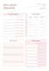 Weekly Harmony Pink Minimalist Wellness Tracker - Serene Wellness Planner for Mindful Self-Care and Balanced Living 3