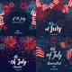 4th of July Animated GIF Ad Banners - Dynamic Multi-Platform Social Media Ads for Engaging Campaigns 3