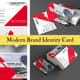 Modern Brand Identity Card - Sleek Business Card Templates for Professional Branding and Commercial Use 3