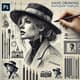 Hand Drawing Photoshop Template - Artistic Photo Editing Actions & Presets for Creative Designers and Photographers 5