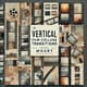 10 Vertical Film Collage Transitions - MOGRT - Cinematic Vertical Video Transitions for Dynamic Storytelling and Creative Editing 4