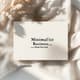 Minimalist Business Thank You Card - Sleek Gratitude Notes for Professional Appreciation and Client Relations 4