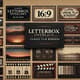Letterbox Overlays Classic Film Borders - Cinematic Video Elements for Filmmakers and Creators 3
