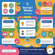 Kids School Social Media Template - Editable Educational Post Layout - Engaging, Customizable Designs for Educators and Marketers 1