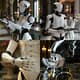 AristoBot Luxury Domestic Assistant Concept - Futuristic Mechanical Robotics Art for Innovators and Designers 1