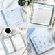 Monthly Map White & Blue Academic Presentation - Clean Academic Planner Templates for Organized Students and Educators in 2025 1