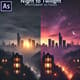 Night to Twilight Photoshop Actions - Cinematic Photo Editing Presets for Stunning Low-Light Transformations 4