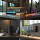 NestIQ Minimalist Home Automation UI - Sleek Concept Art for Tech Designers & User Interface Innovators 5
