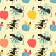 100 Whimsical Bug Motif Patterns Collection - Playful Nature-Inspired Seamless Designs for Creative Projects and Branding 4