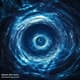 Hypnotic Blue Vortex - Swirling Energy Tunnel - Cinematic Motion Graphics Overlays for Dynamic Video Effects 5