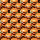 Burger Illustration Patterns - Organic Textured Patterns for Creative Print and Digital Designs 3