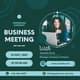 Charcoal Green Business Meeting Invite - Professional Invitation Template for Business & Event Communications 3