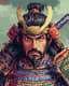Traditional Samurai Warrior Pixel Art - Classic Pixel Portraits for Game Developers and Digital Creators 1