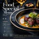 Food Special Menu Banner - Social Media Post Template - Modern Gridline Graphics for Engaging Food Promotions and Visual Storytelling 6