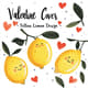 Valentine FB Cover - Yellow Lemon Design - Vibrant Social Media Cover Templates for Engaging Facebook Ads & Posts 4
