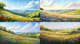 Blooming Spring Hillside - Serene Landscape Art for Tranquil Nature Decor and Creative Spaces 4