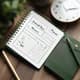 Emerald Days - Green Minimalist Planner - Sleek Goal Planner for Personal Growth and Productivity 4