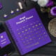 Royal Finance Planner Purple Annual Budget - Premium Financial Organizer for Smart Wealth Management and Yearly Budgeting 4