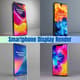 Smartphone Display Render - High-Quality 3D Visualization for Tech Designers and Marketers 1