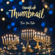 Hanukkah Thumbnail Template YouTube - Festive YouTube Thumbnail Design for Engaging Hanukkah Content Creators 4