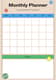Modern Glyph A4 Planning Workbook - Sleek Daily, Weekly & Monthly Organizer for Efficient Time Management 3