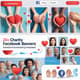 20+ Charity Facebook Banners - Donation & Fundraising Templates - Engaging Social Media Ads for Nonprofits & Causes 2025-2026 3