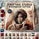 Knitting Studio Photoshop Action - Creative Photoshop Presets for Textile and Craft Photography Enhancement 5