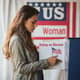 FestiFrame Studio US Woman Voting on Election Day - Authentic Stock Video for Civic & Social Campaigns 5