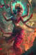 Durga Triumphant - Demon Slayer - Mythic Fantasy Art for Immersive Creative Projects and Storytelling 6