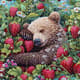 28 Teddy Bear Snuggle Patterns - Cozy Animal-Themed Designs for Nature & Wildlife Creatives 4