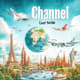 Travel Channel Cover YouTube - Customizable YouTube Thumbnail and Channel Art Templates for Travel Creators 4