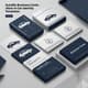 AutoBiz Business Cards - Rent-A-Car Identity Templates - Professional Business Card Designs for Corporate Branding and Client Engagement 4