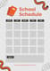 School Grid Grey Daily Timetable - Minimalist Academic Planner for Organized Study and Time Management 2025-2026 3