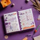 Playful Path Purple Travel Itinerary Planner - Vibrant Travel Organizer for Efficient Trip Planning and Seamless Adventures 5
