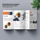 Bi-Fold Brochure Template - InDesign Cover & Inner Layouts - Sleek Commercial Marketing Design for Agencies and Brands 1