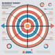 Business Target Infographic - Goal-Oriented Data Visuals for Strategic Planning and Clear Communication 4