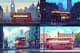 Double-Decker Bus Pixel Artwork - Retro Pixel Art Vehicle Illustrations for Digital Creators and Game Designers 6