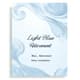 Light Blue Retirement Party Invitation - Elegant Celebration Invite for Memorable Retirement Events 1