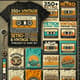 350+ Retro & Vintage Tees - Timeless Classic T-Shirt Designs for Creative Apparel Projects 6