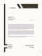 Letterhead Modern Minimal Business Header - Clean and Professional Print Ad Template for Marketing and Branding 3