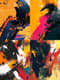 Bold Abstract Expressionist Digital Wall Art - Dynamic Contemporary Decor for Creative Spaces and Modern Interiors 3