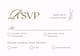 Elegant Brown Beige RSVP Postcard - Stylish Business & Event Invitation Templates for Professional Communication 1