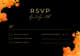 Black Chic Wedding RSVP Template - Elegant Business & Event Invitation Design for Modern Celebrations 1