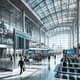Modern Airport Terminal View - Cinematic Aerial & Time-Lapse Stock Video for Dynamic Visual Projects 5