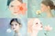 Minimalist Portrait of a Young Girl - Ethereal Studio Portrait Art for Creative and Commercial Use 4