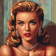 Glamorous Hollywood Pixel Portrait - Vibrant Pixel Art Portraits for Creative Digital Projects and Nostalgic Visuals 6