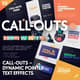 Call-Outs Dynamic Pointer Text Effects - Cinematic Video Text Animations for Engaging Social and Marketing Content 1