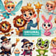 Mega Disney Bundle - 200+ Vibrant Cartoon Illustrations for Fun and Creative Projects 5