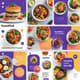 FeastFlick Animated Story & Post Templates - Dynamic Social Media Designs for Engaging Brand Content Creators 3